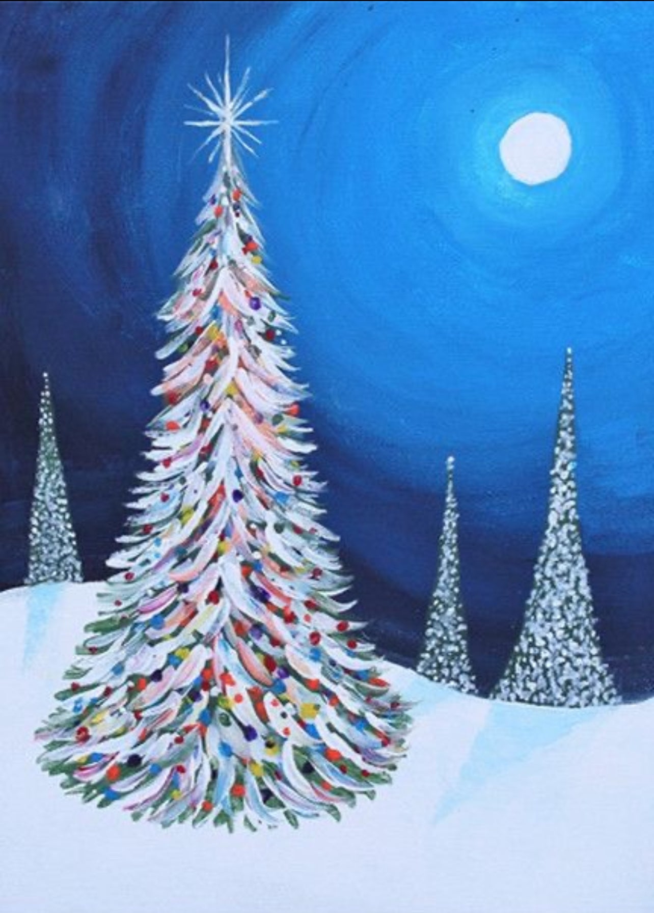 Bright Painting Class $35 12-15-25 6:00-8:00
