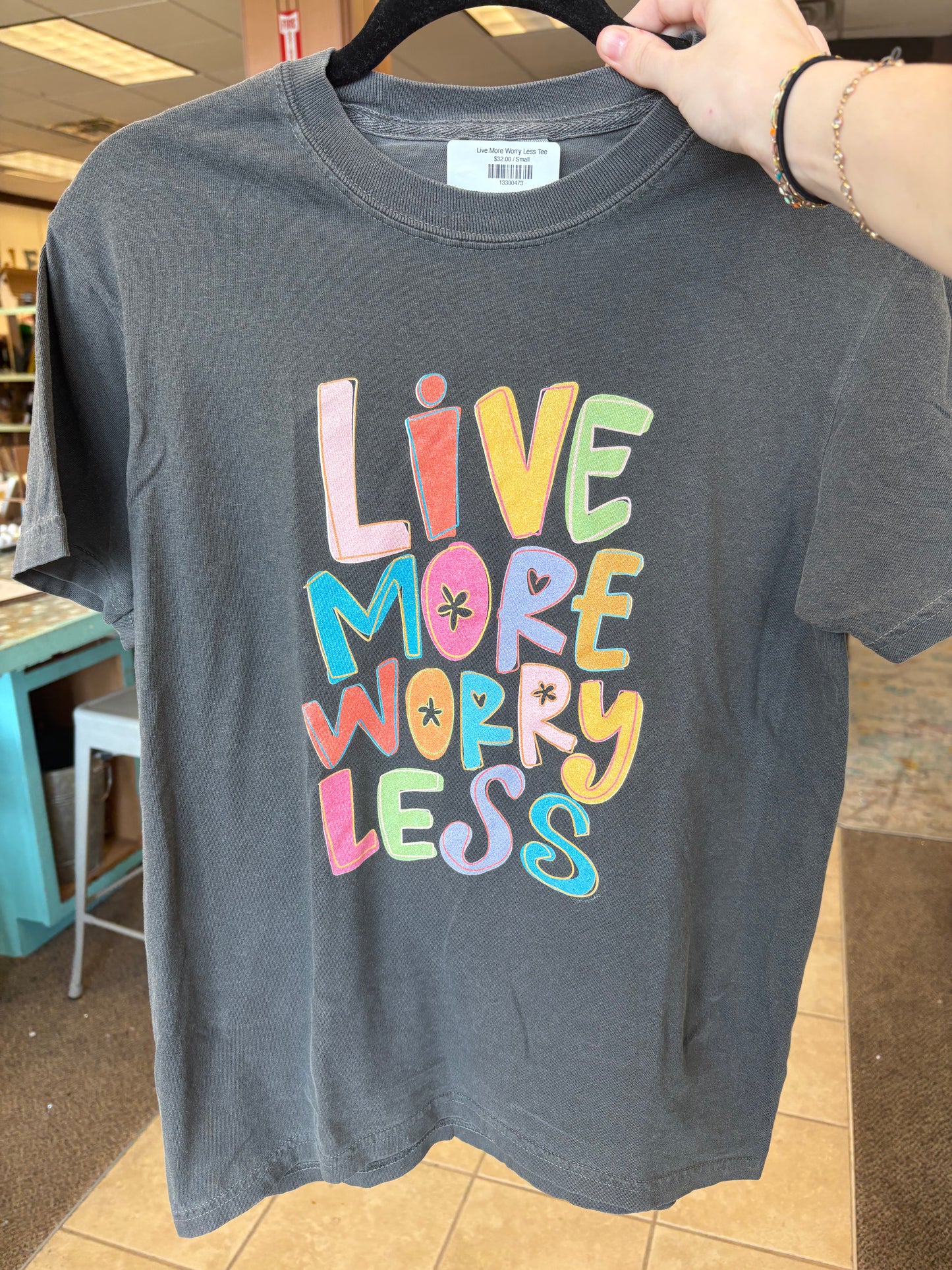 Live More Worry Less Tee
