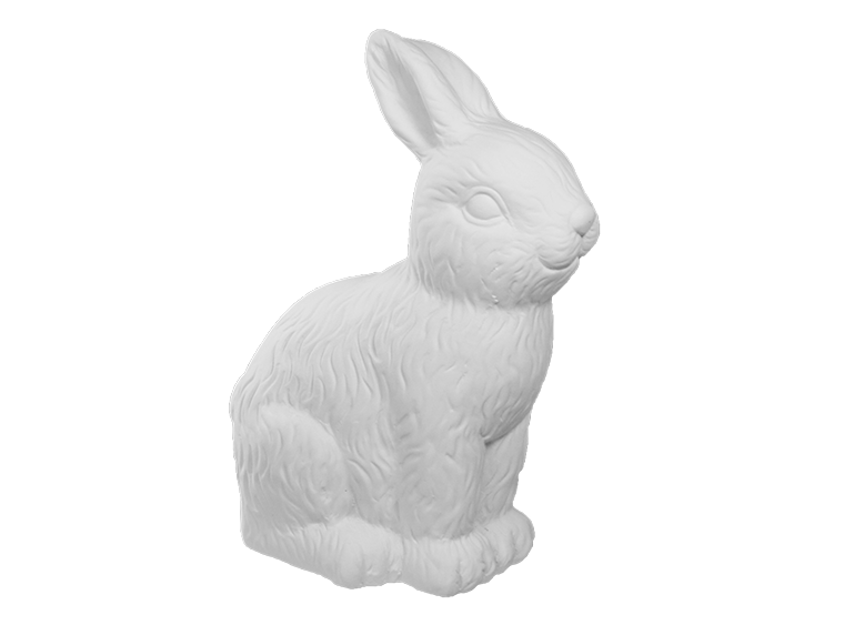 Ceramic Chocolate Bunny