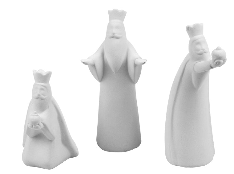 Ceramic Contemporary Nativity Set
