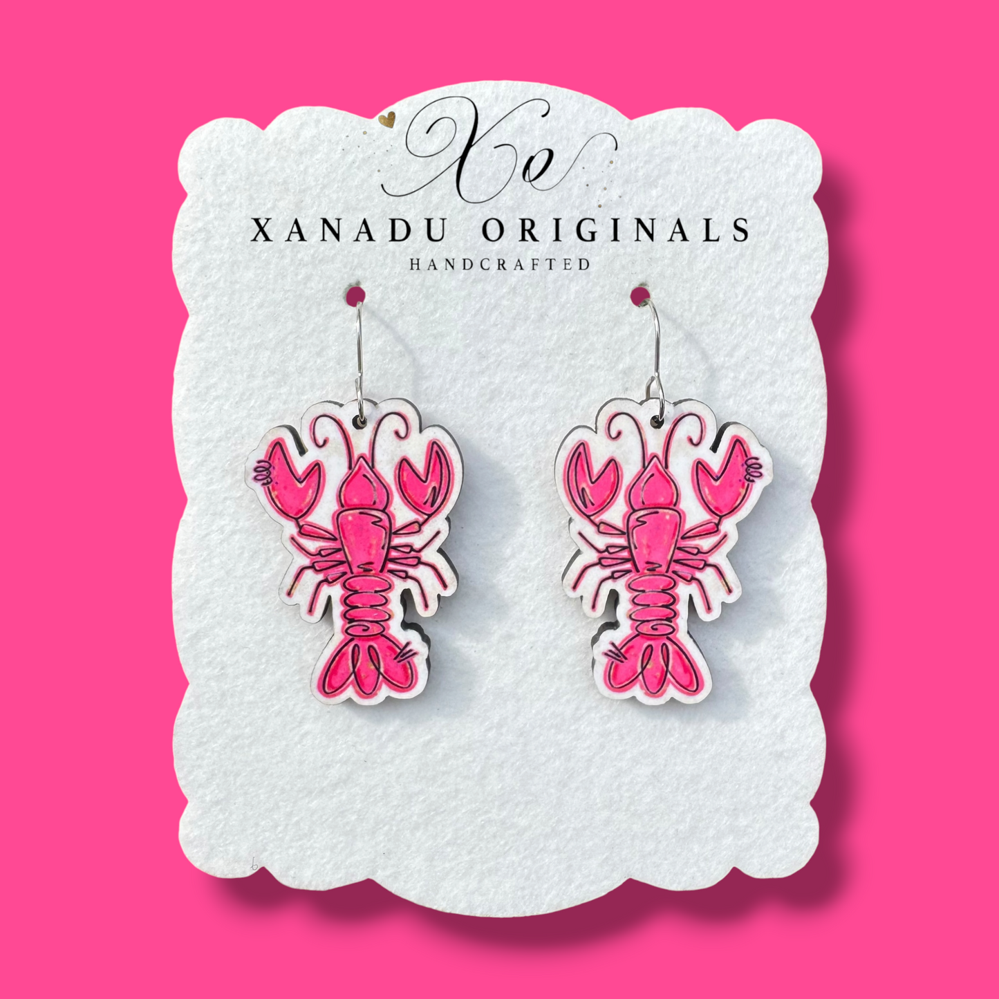 Preppy Crawfish Earrings