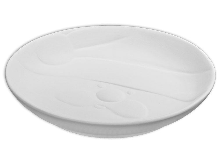Ceramic St. Nick Plate