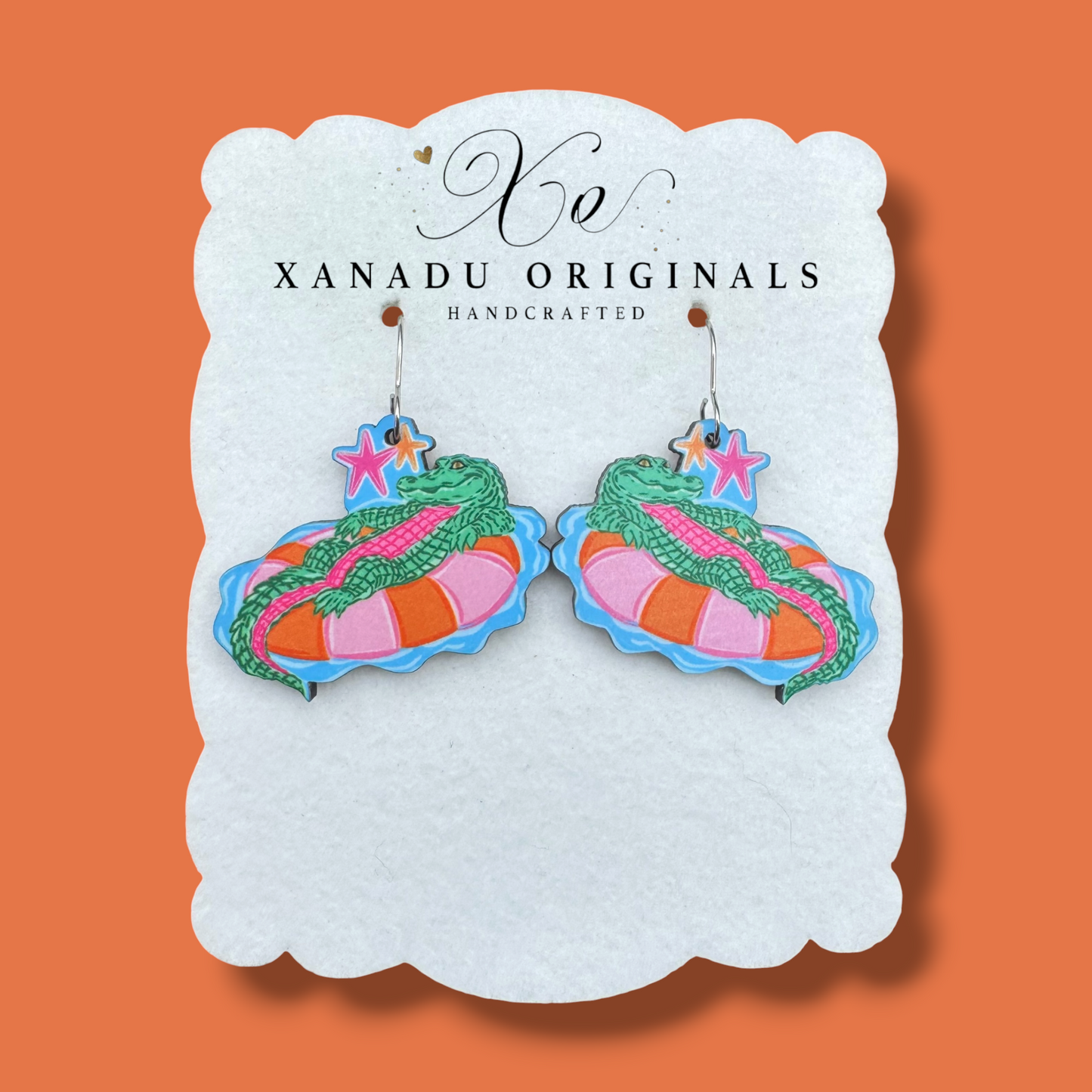 Hoochie Coochie Gator Earrings