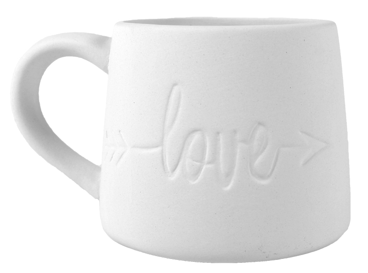Ceramic Uptown Love Mug