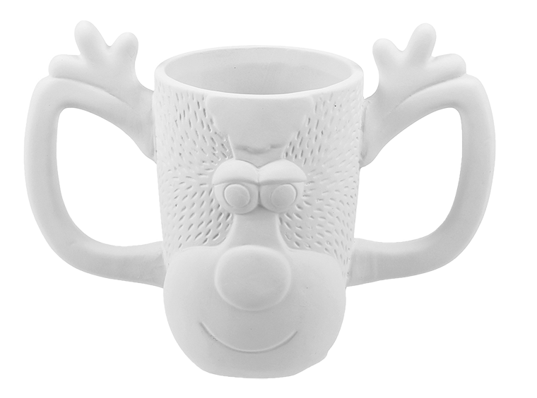 Ceramic Reindeer Mug