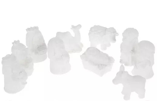 Ceramic Tot Nativity Set