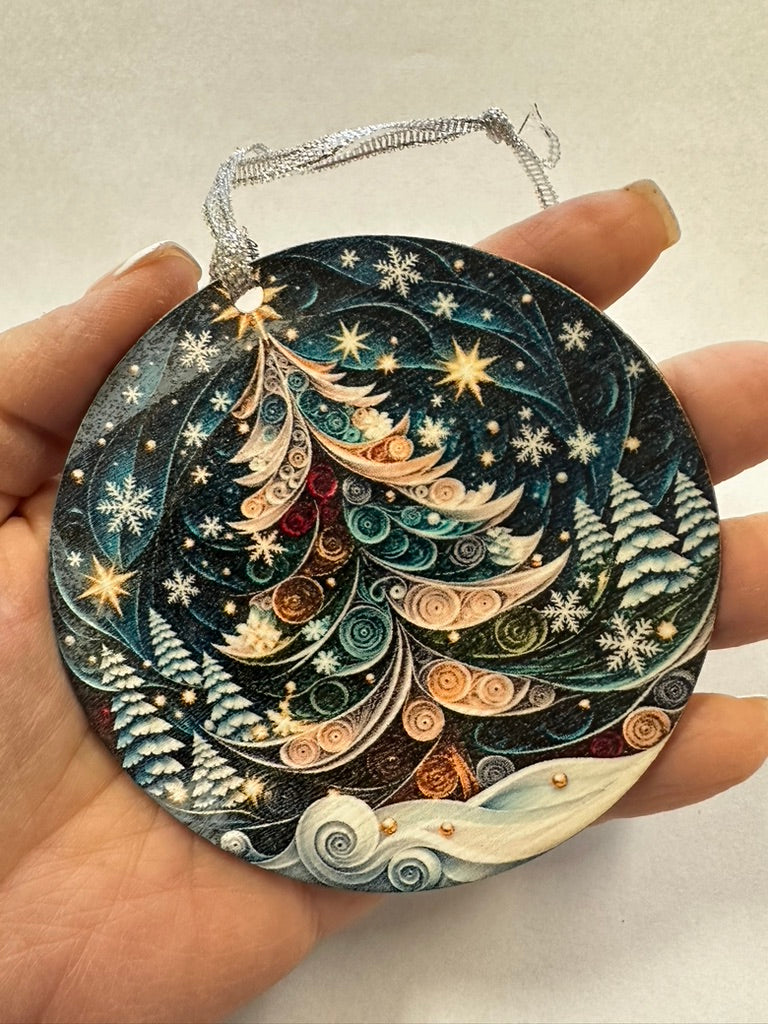 Multicolor Christmas Tree Ornament