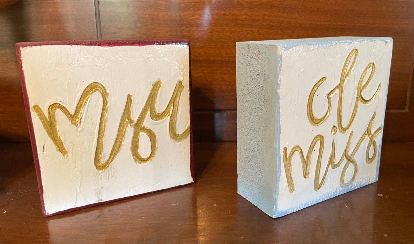 Team blocks cursive - 1