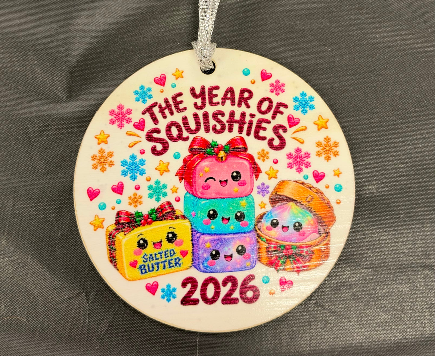 The Year of Squishies 2026 Ornament