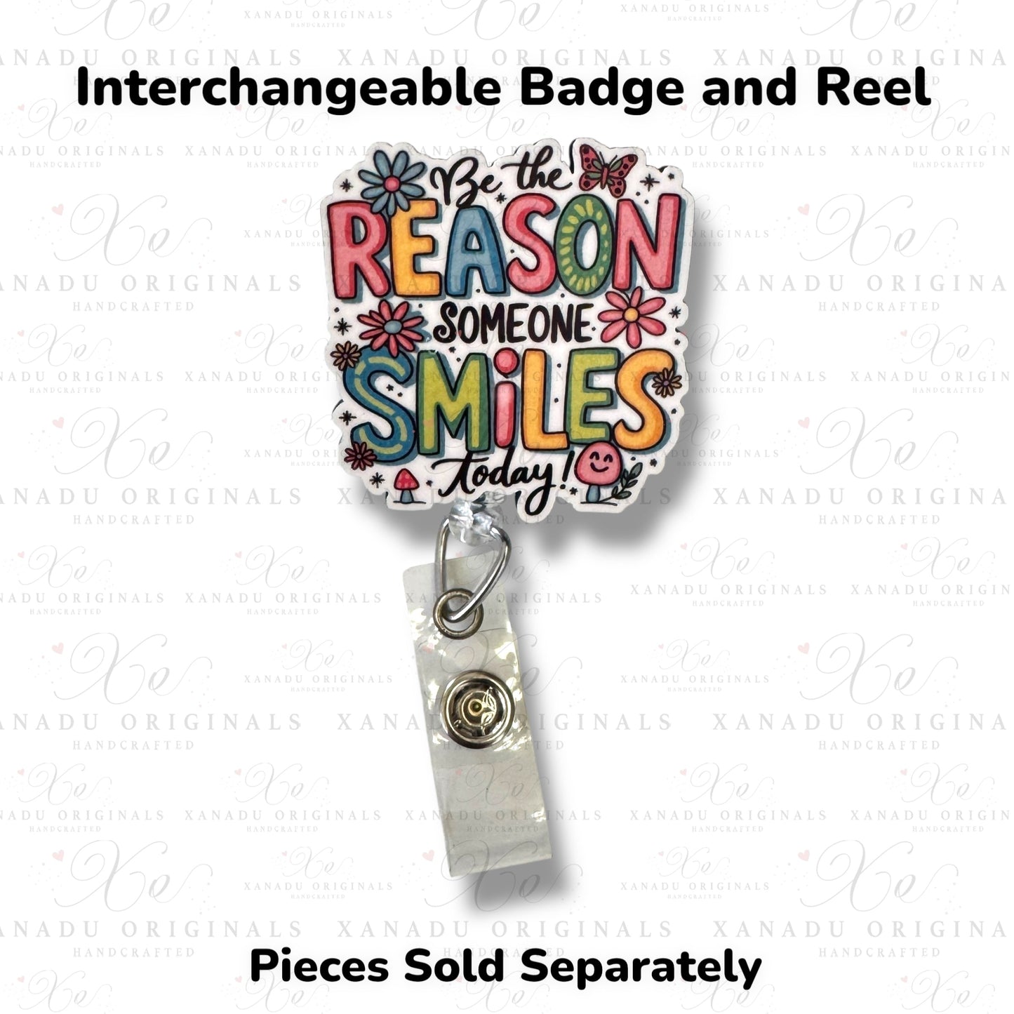 Be The Reason Interchangeable Badge Button with Reel Option