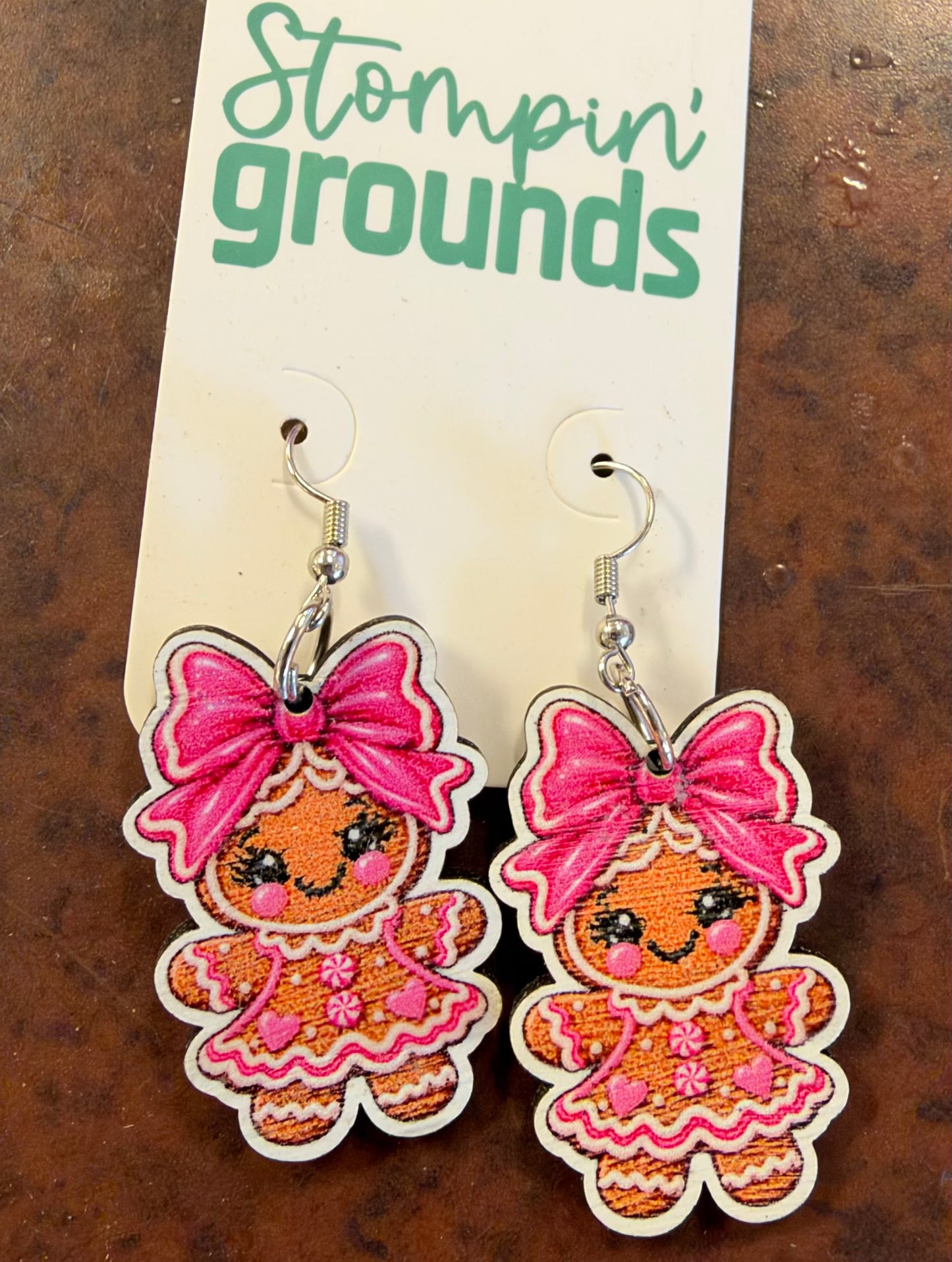 Gingerbread Girl Earrings