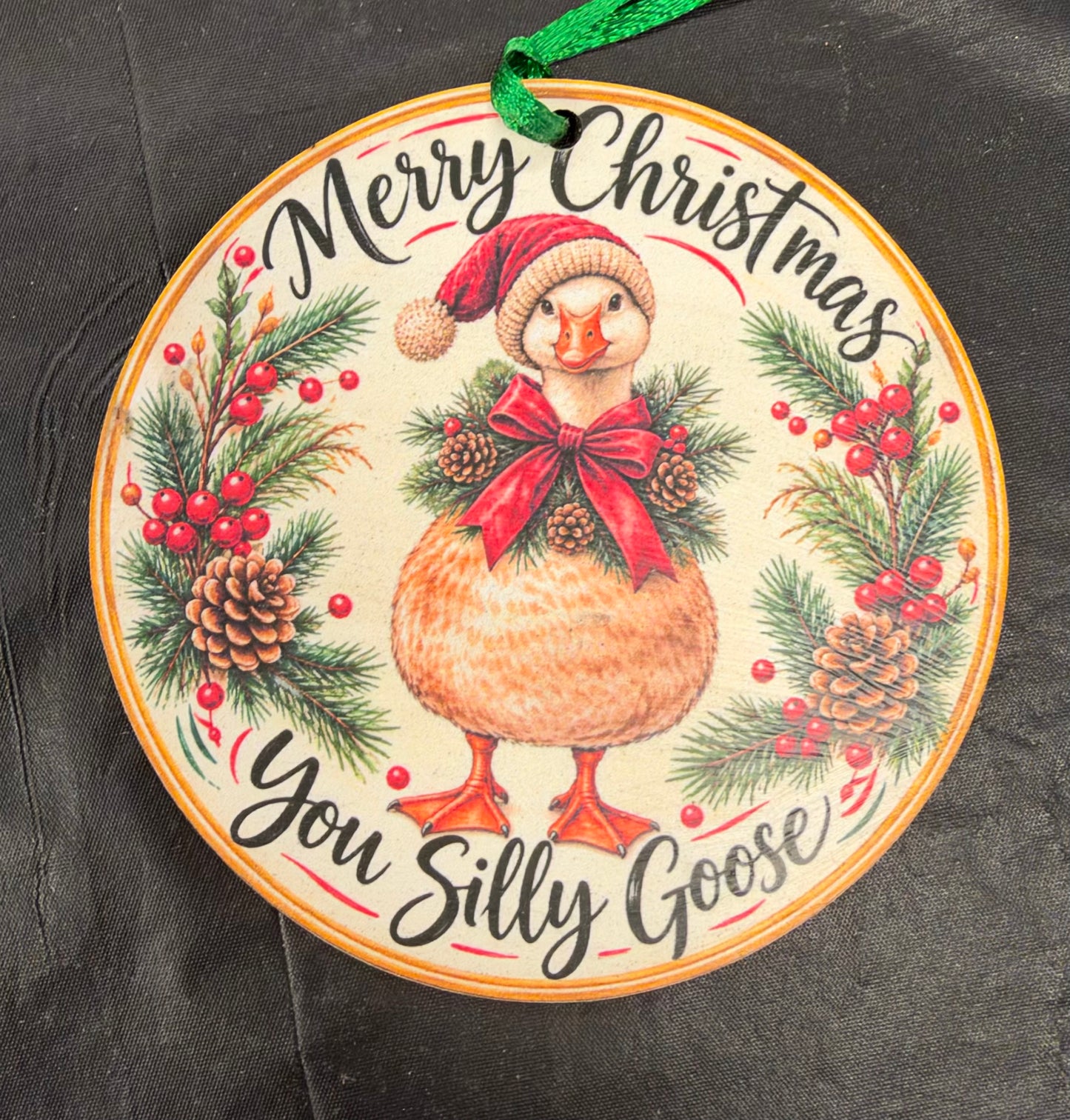 Silly Goose Ornament