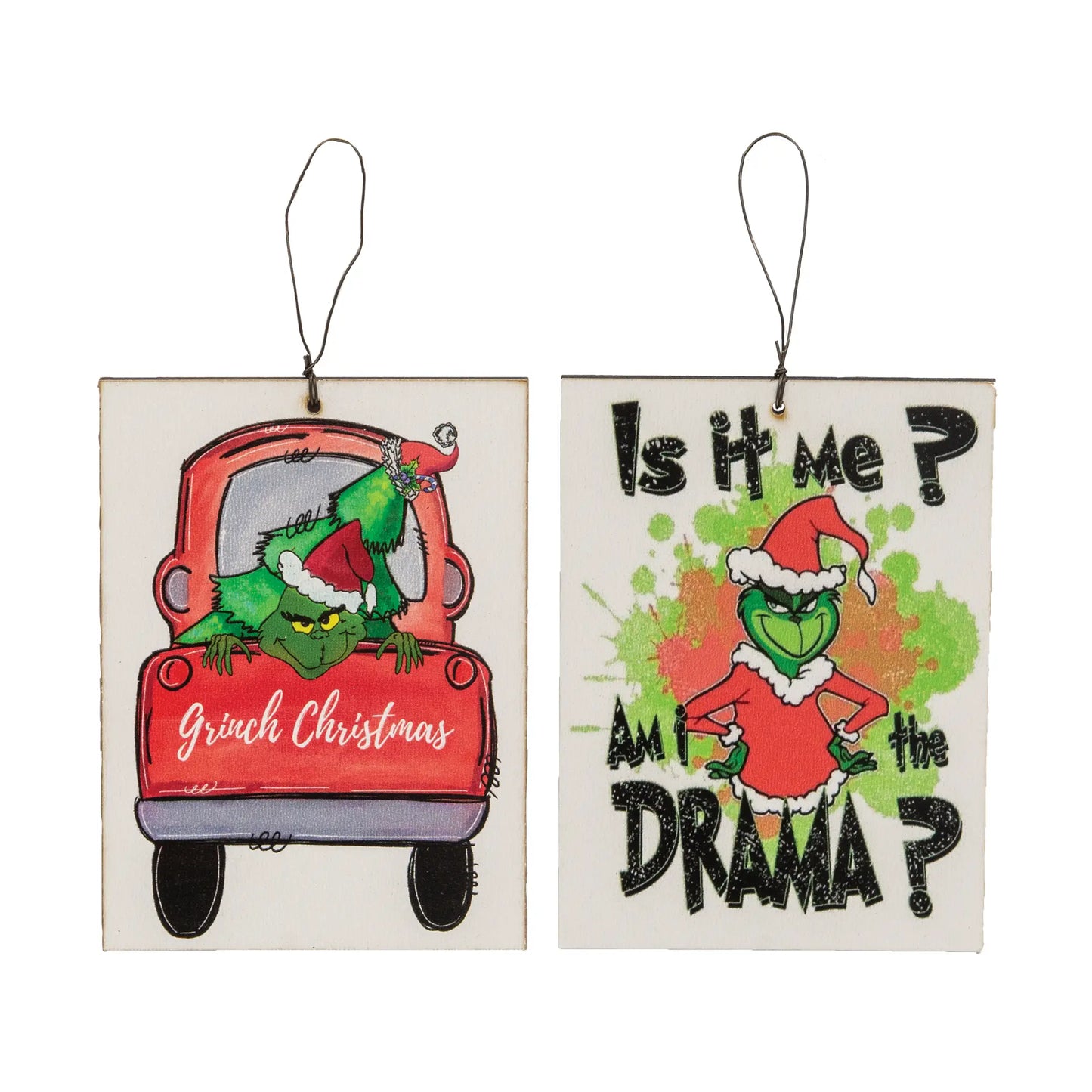 Grinch Christmas Ornament