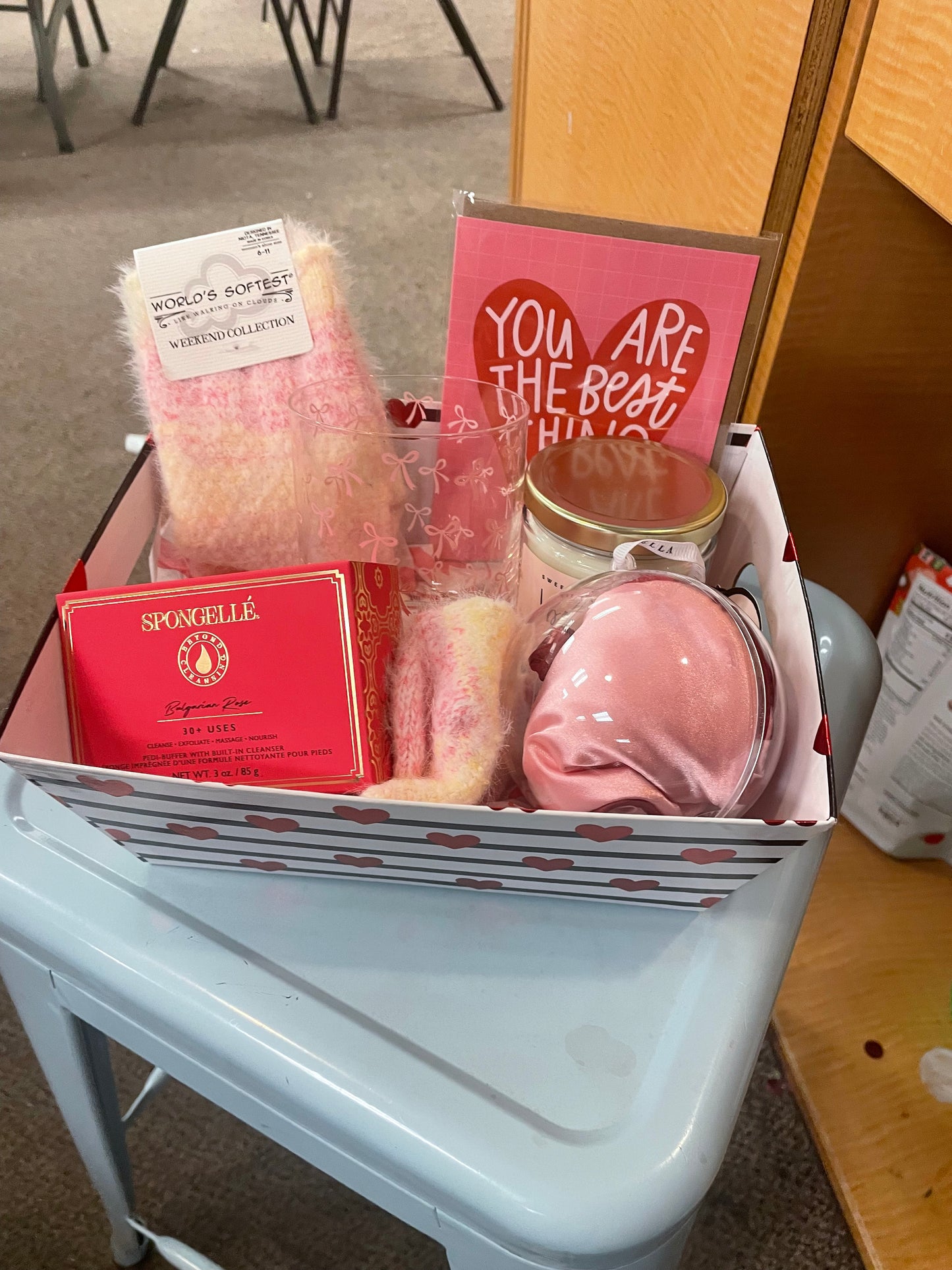 valentines goodie basket