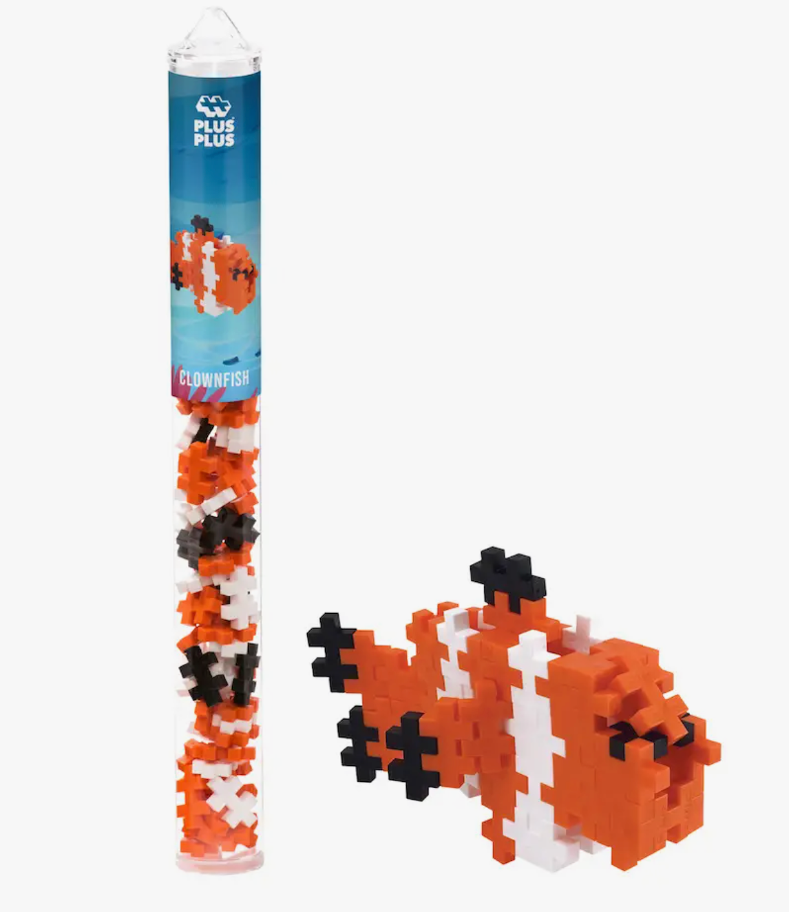 Plus-Plus Tube - Clownfish