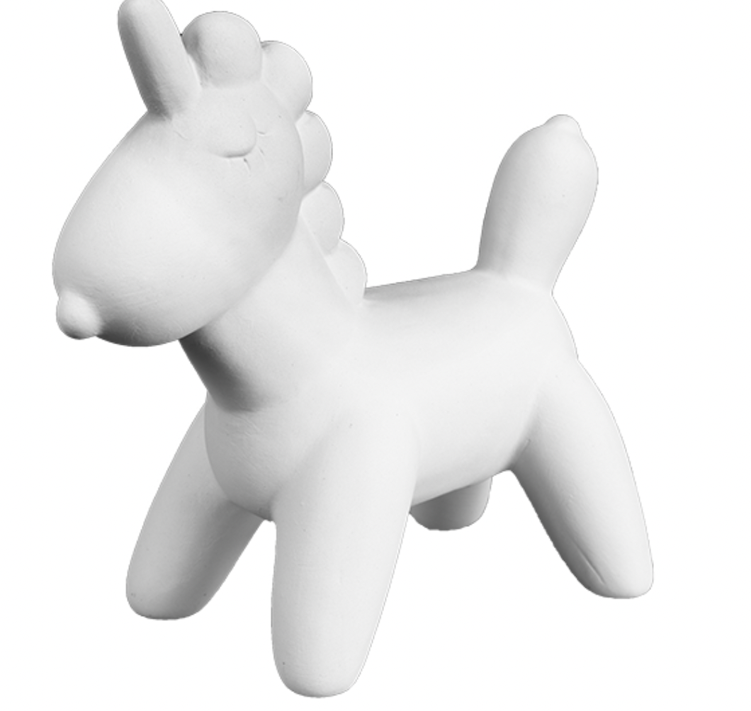 Ceramic Balloonicorn Figurine