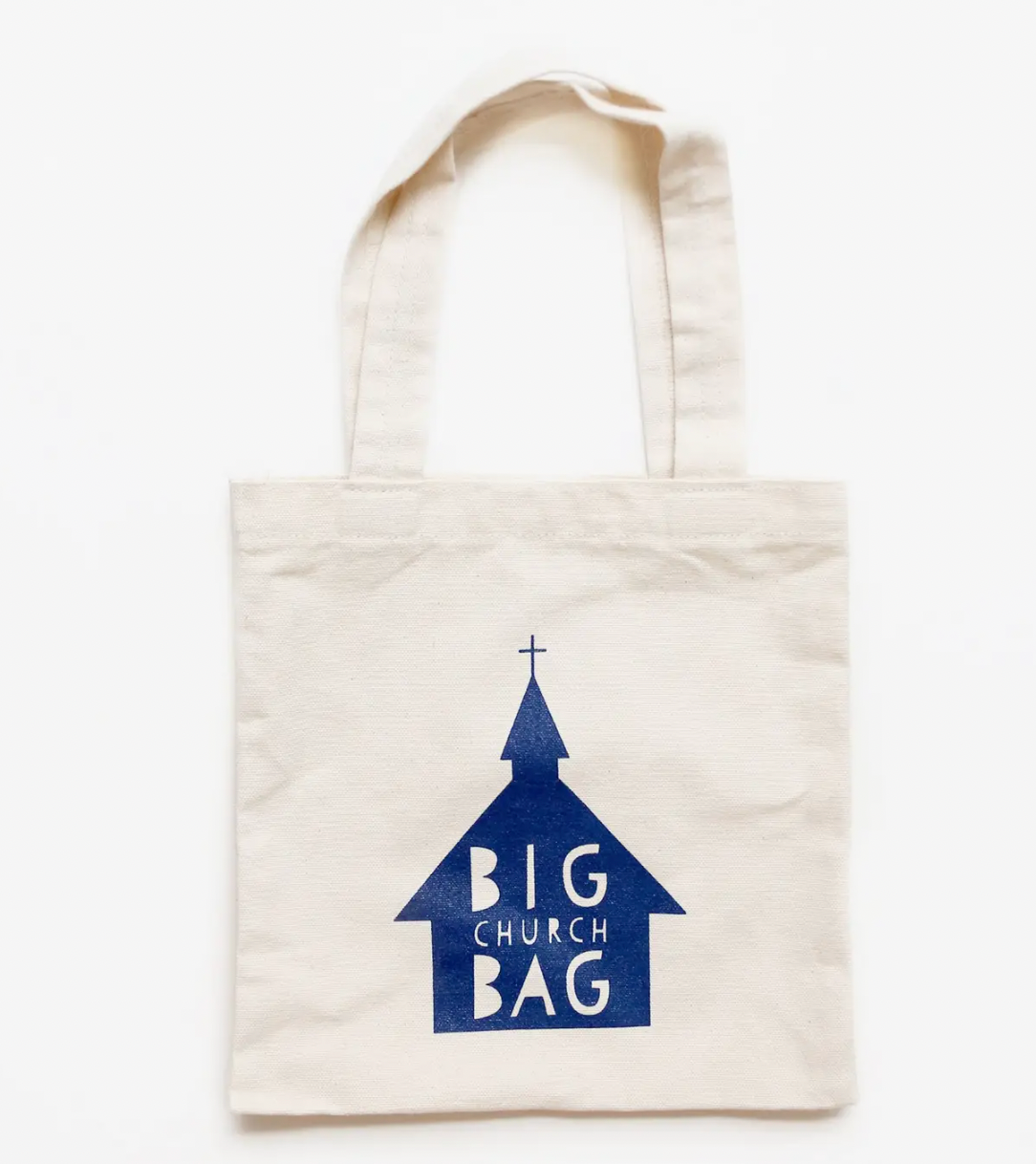 "Big Church Bag" Tote Bag