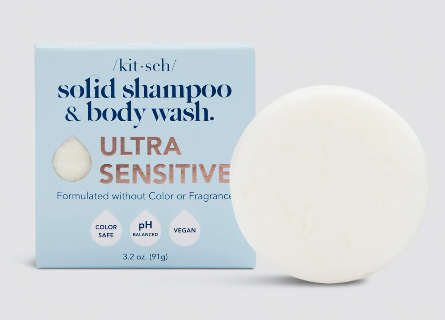 Kitsch Ultra Sensitive Fragrance Free Bars