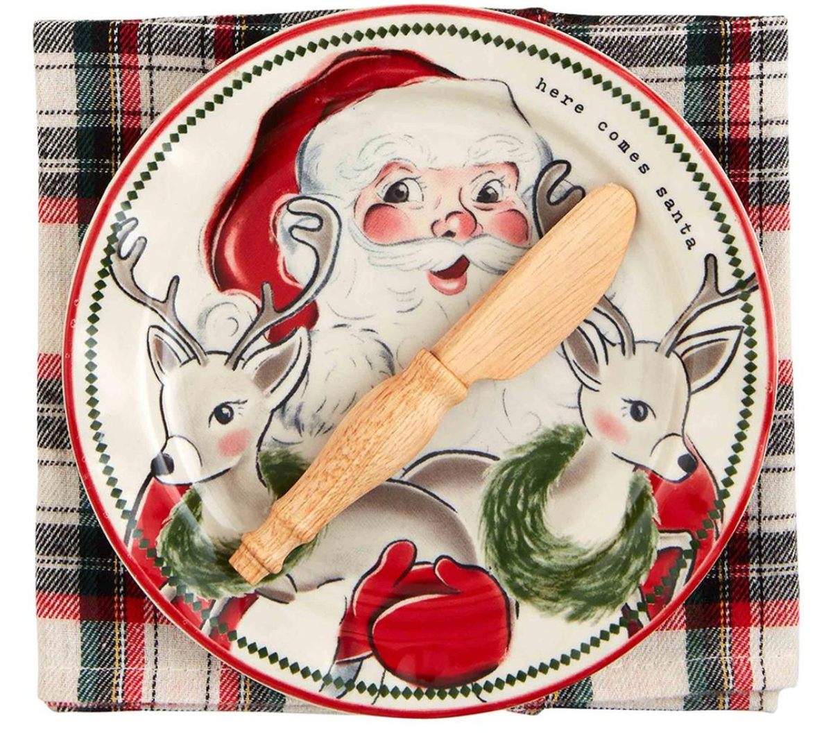 Santa Appetizer Set