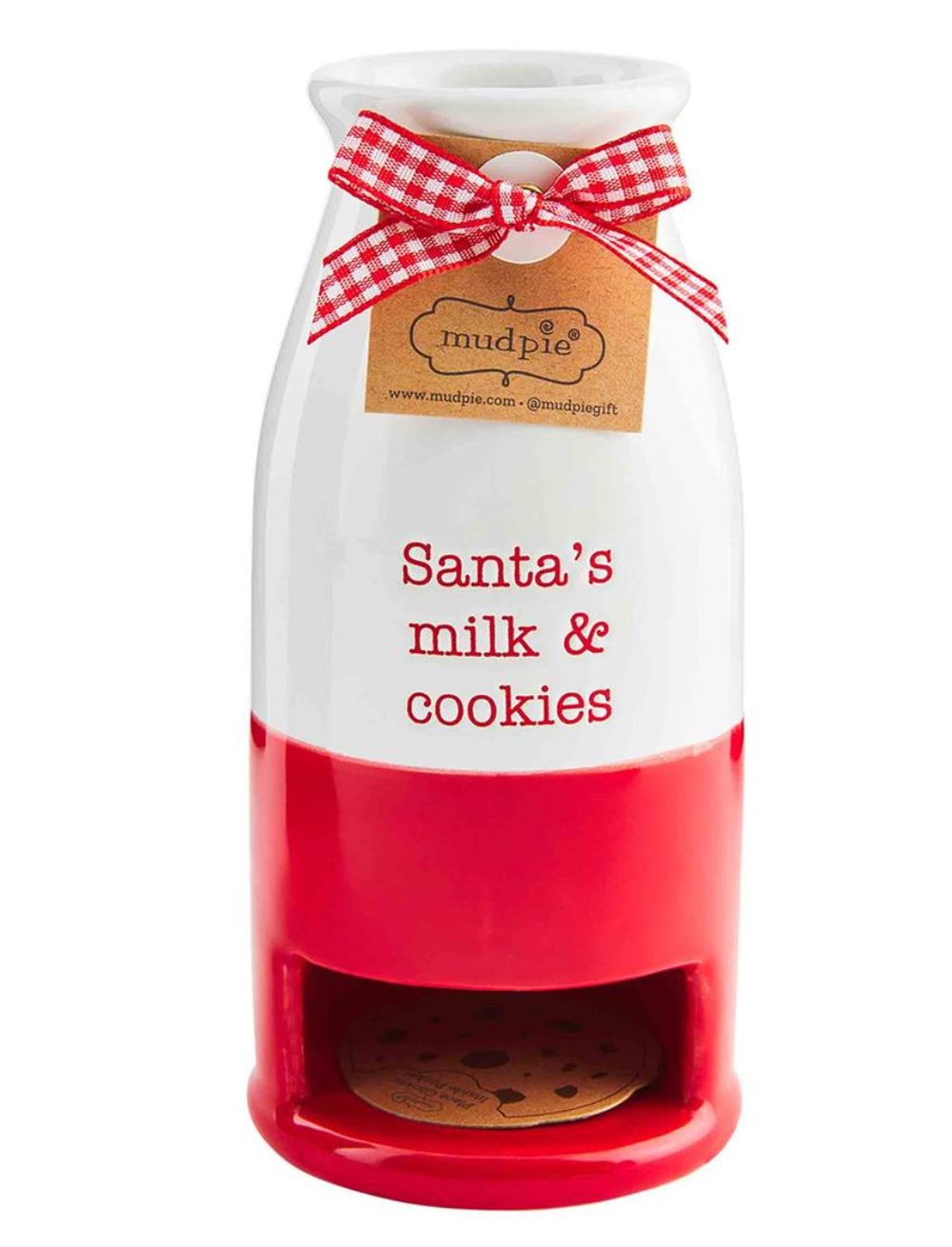 Ceramic Christmas Cookie Bottle Set