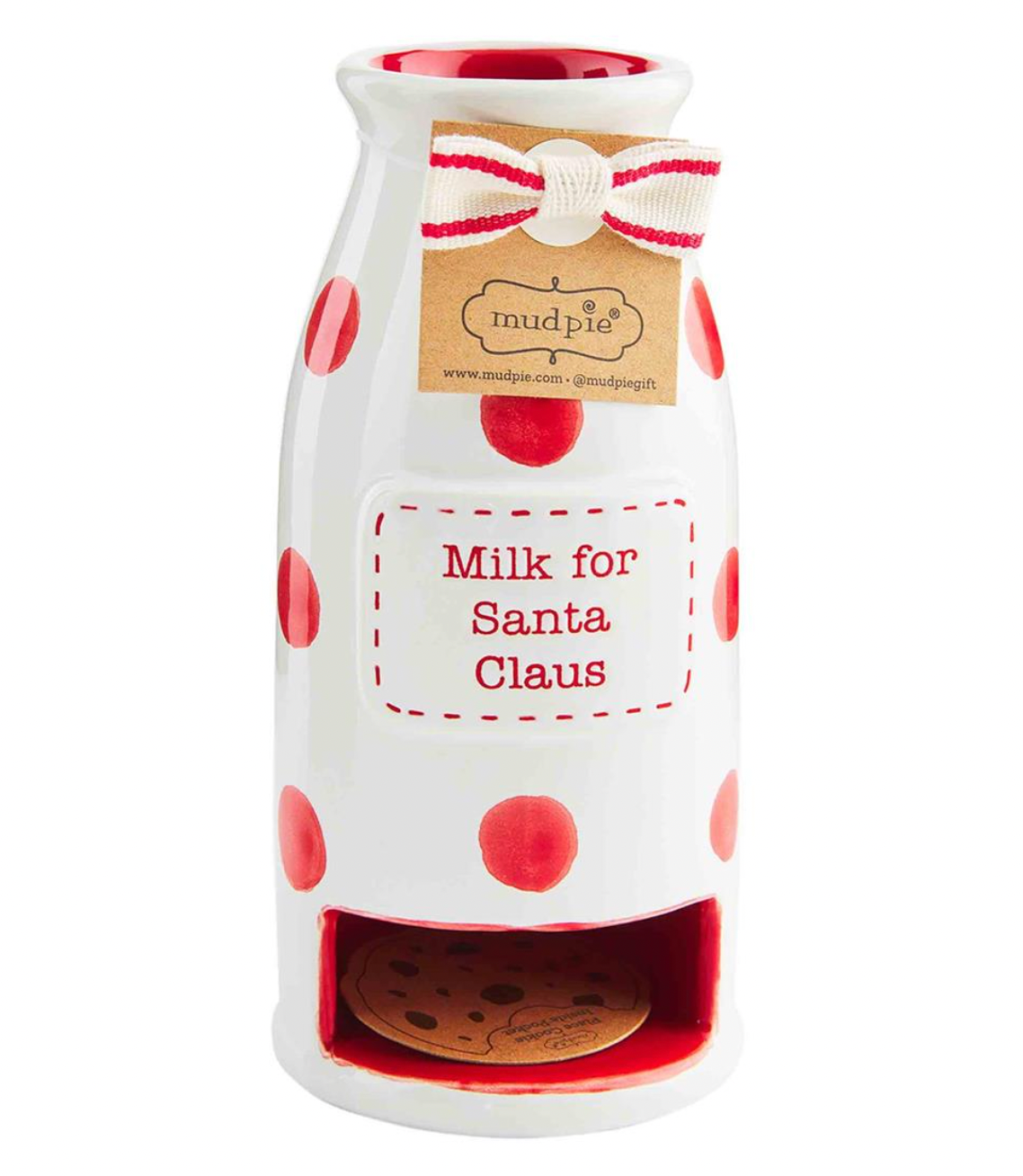 Ceramic Christmas Cookie Bottle Set