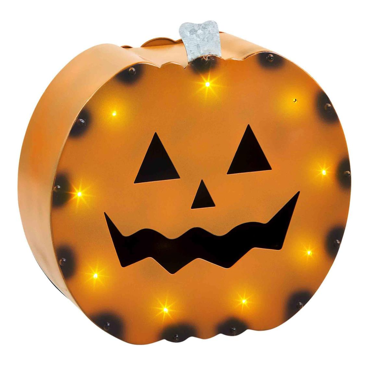Tin Pumpkin Lantern