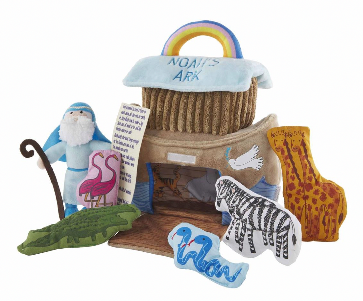 Noah's Ark Plush Set