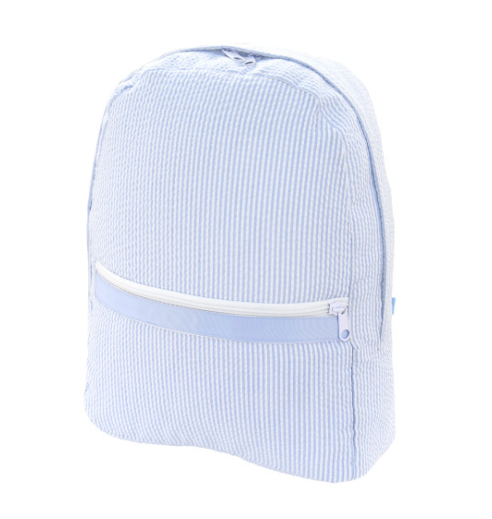 Seersucker Medium Backpack