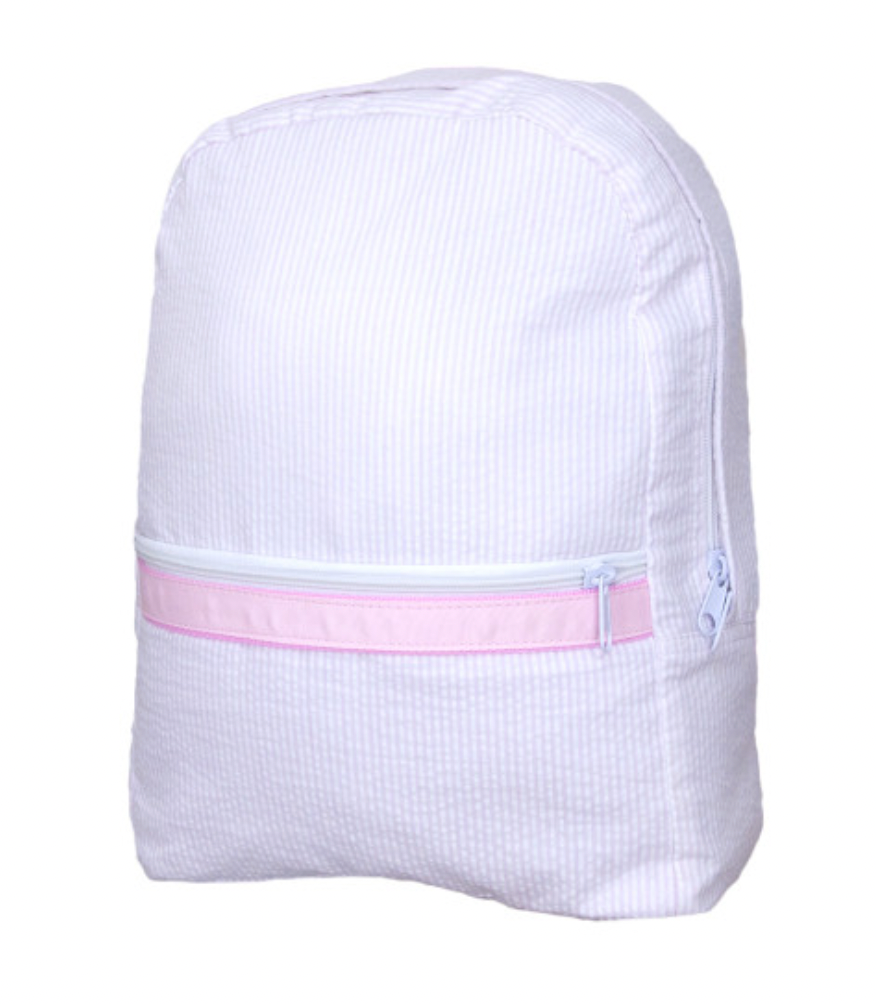 Seersucker Medium Backpack