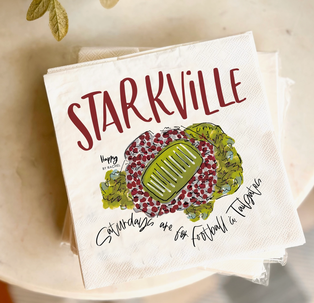 Collegiate Tailgating Napkins 20 Count