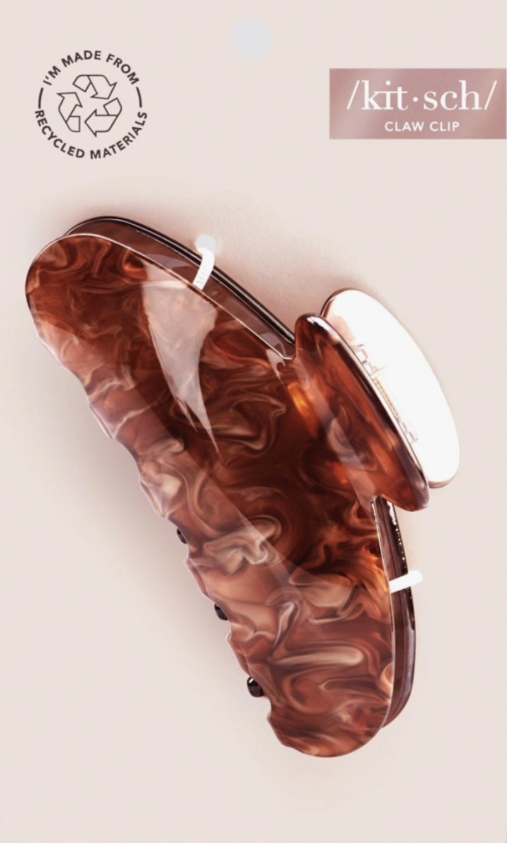 Eco-Friendly Marble Claw Clip