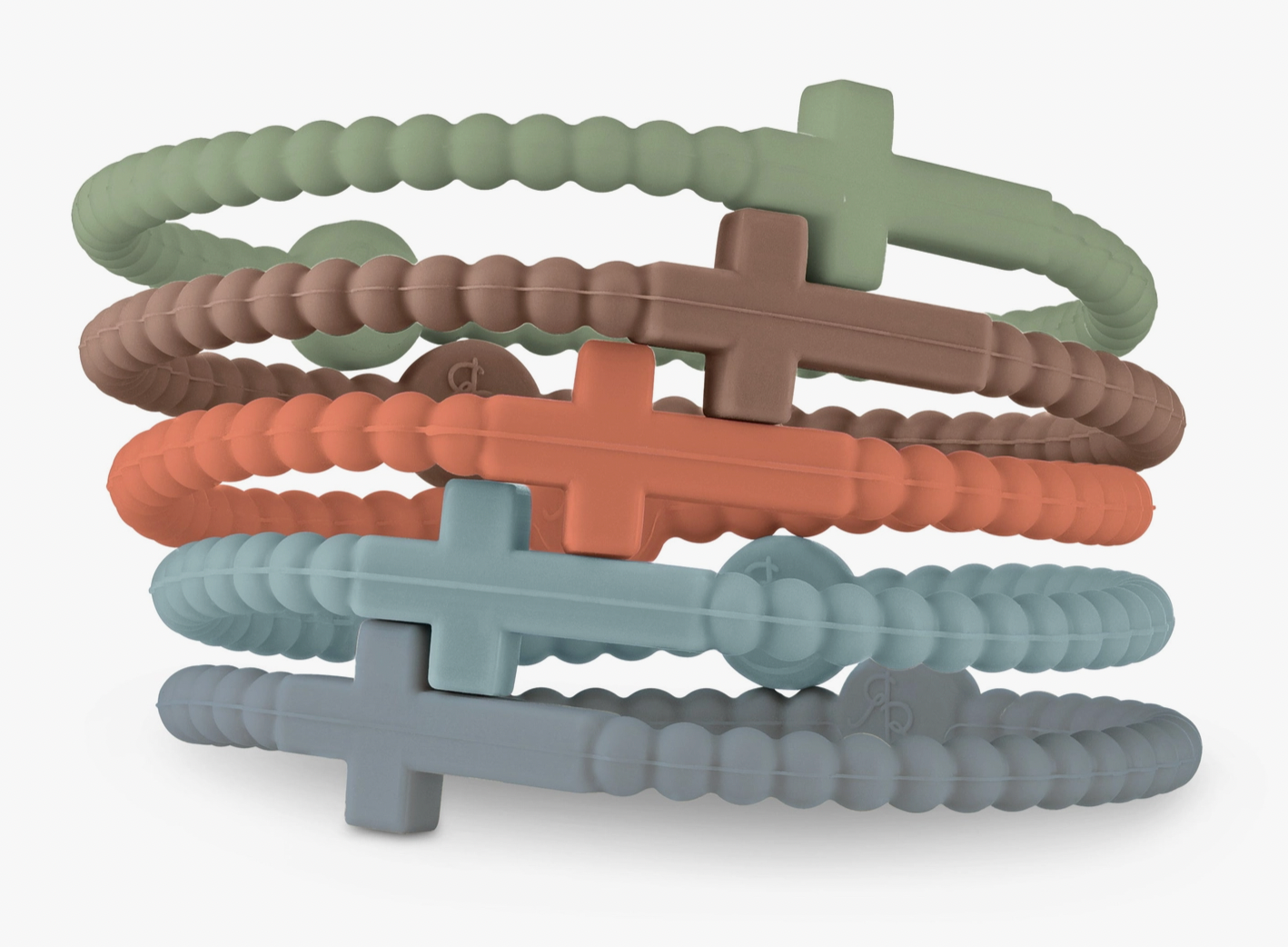 Silicone Jesus Bracelet Set