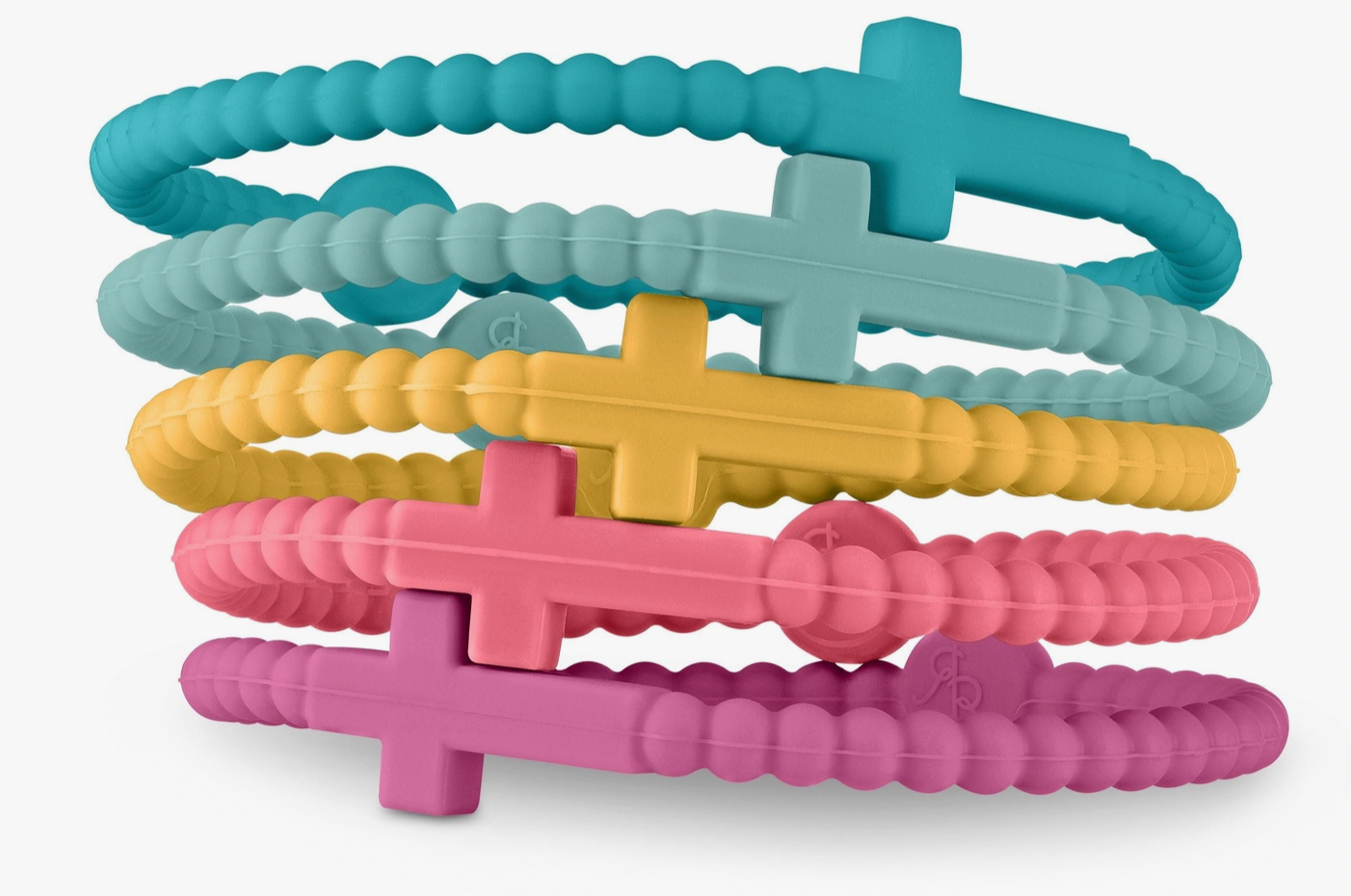 Silicone Jesus Bracelet Set