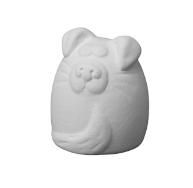 Ceramic Chunky Puppy Tot