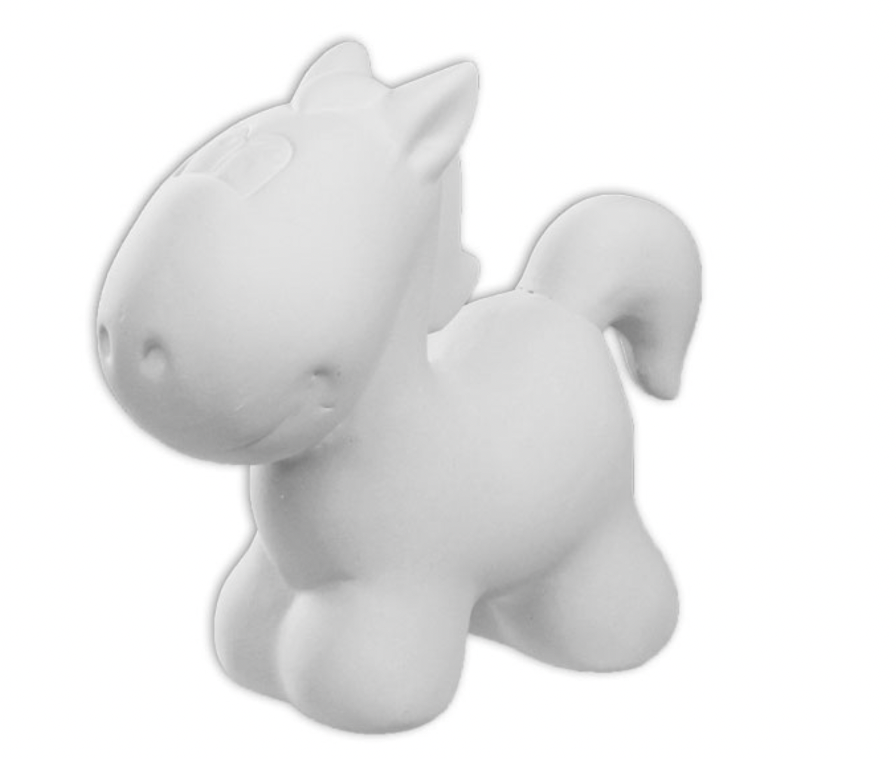 Ceramic Silver Horse