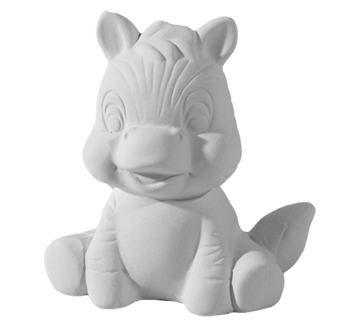 Ceramic Zoe the Zebra