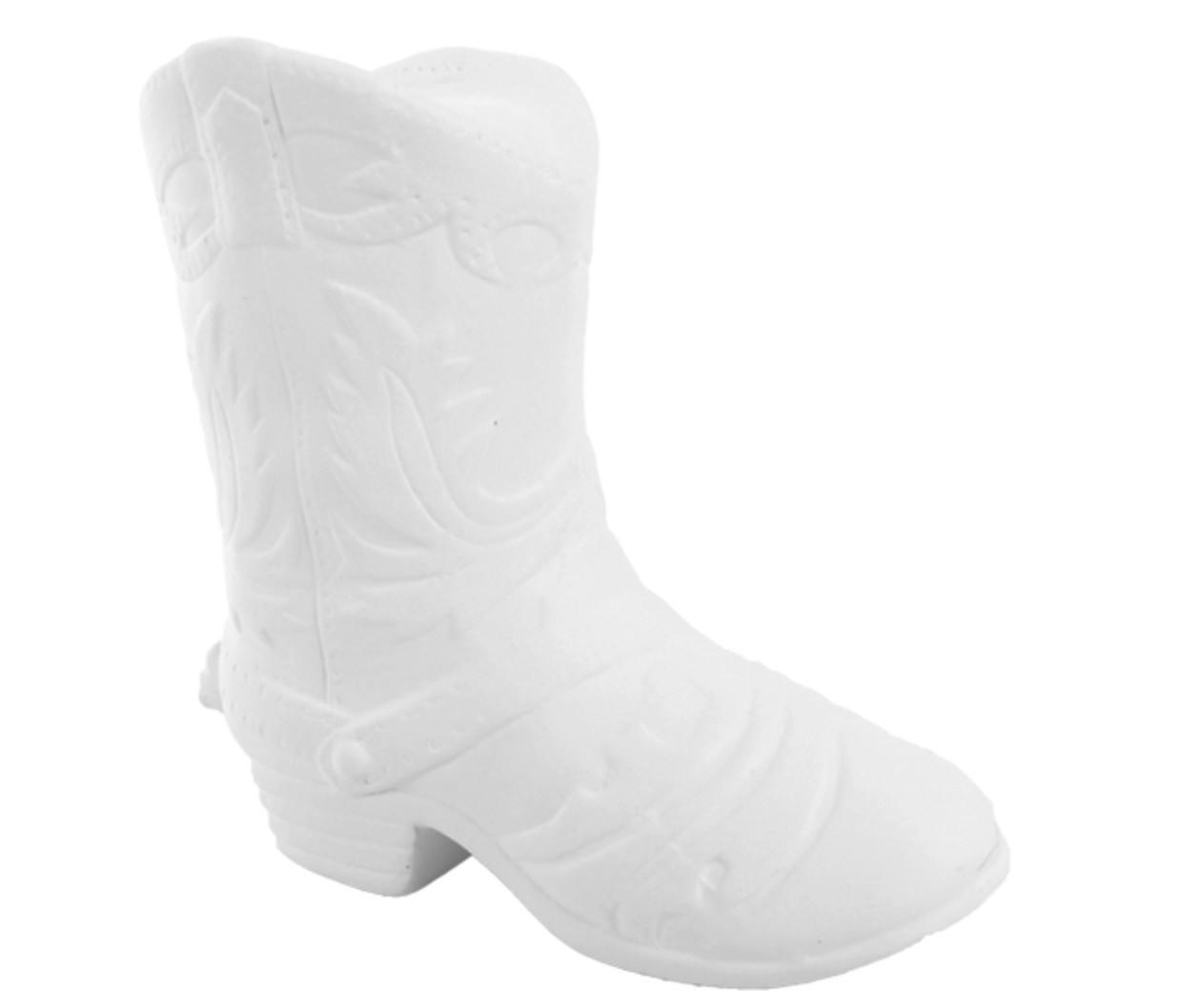 Ceramic Cowboy Boot Bank