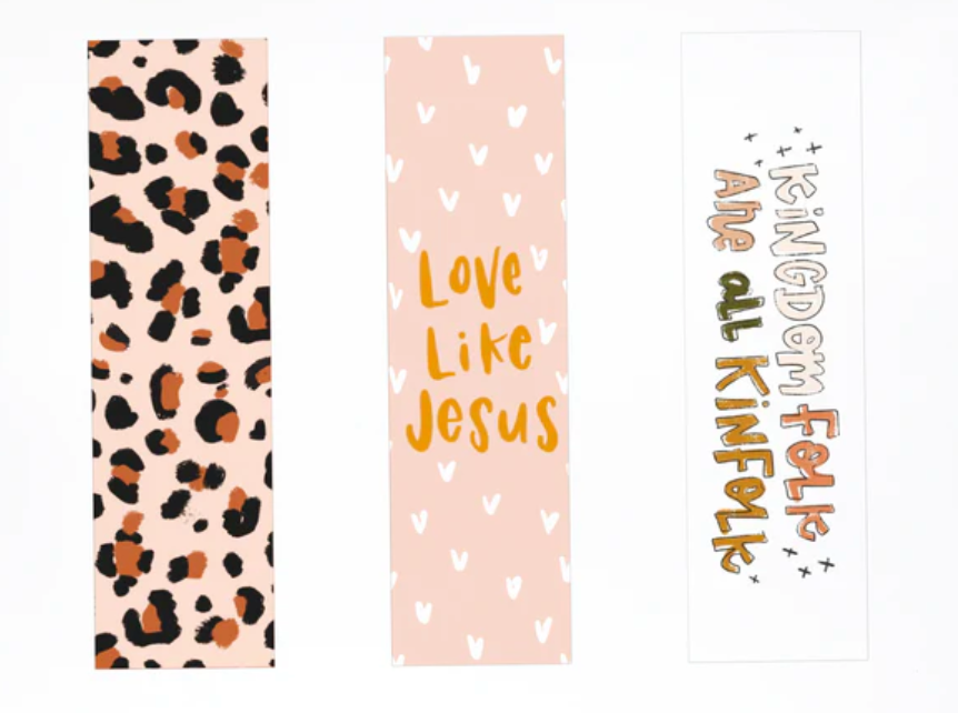 Christ Centered Set of 3 Bookmarks