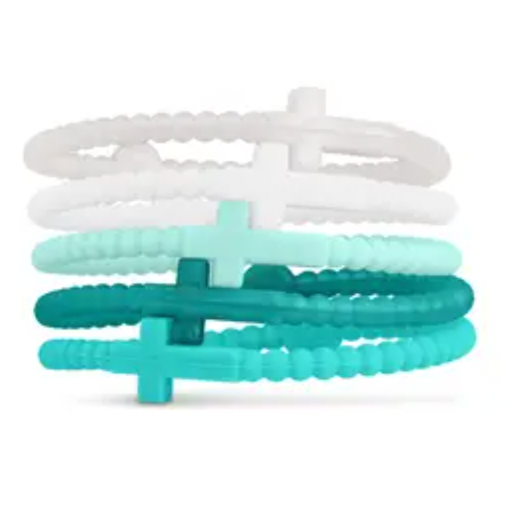 Silicone Jesus Bracelet Set