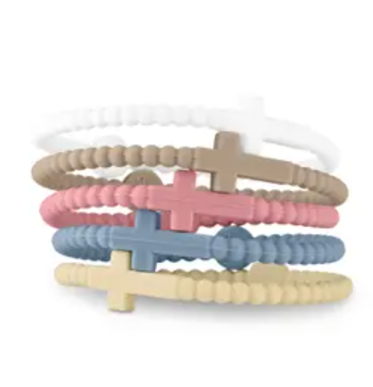Silicone Jesus Bracelet Set
