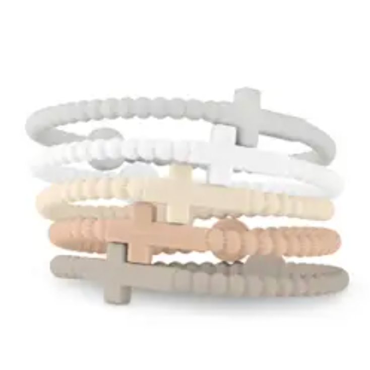 Silicone Jesus Bracelet Set