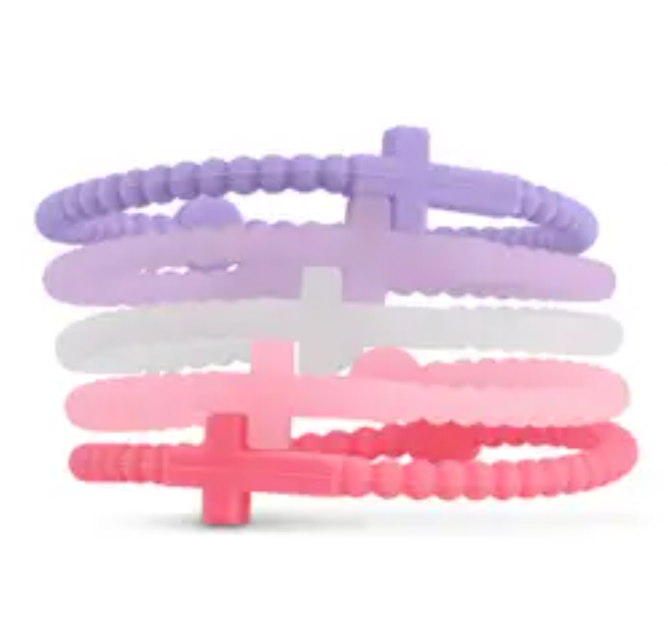 Silicone Jesus Bracelet Set