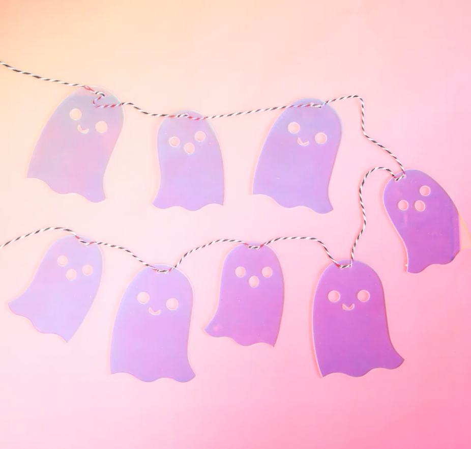 Acrylic Ghost Garland