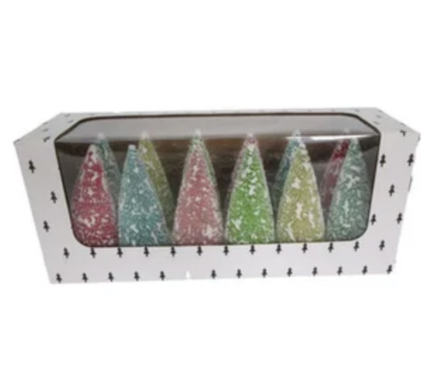Pastel Sisal Trees Set of 12