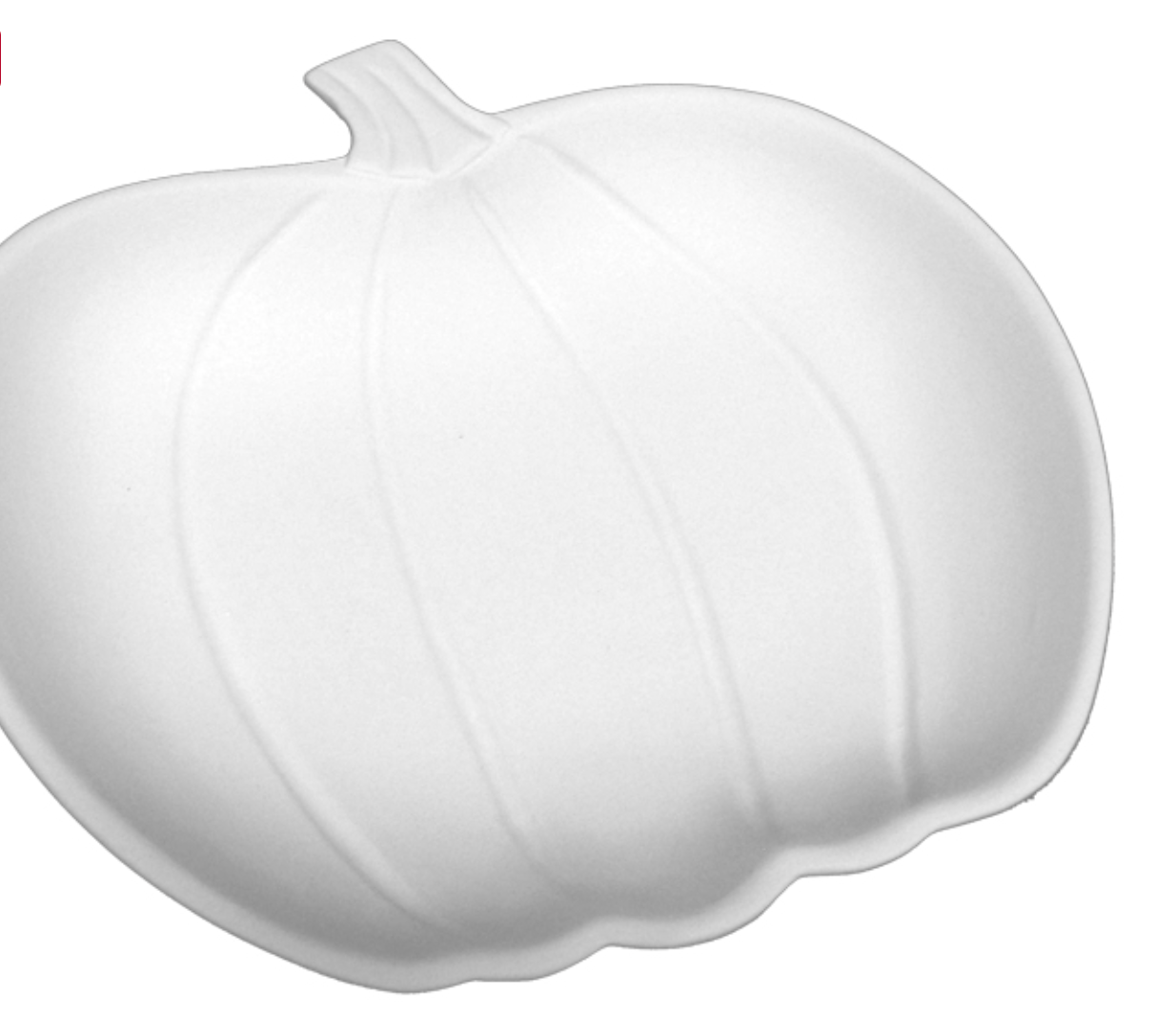 Ceramic Great Pumpkin Dish