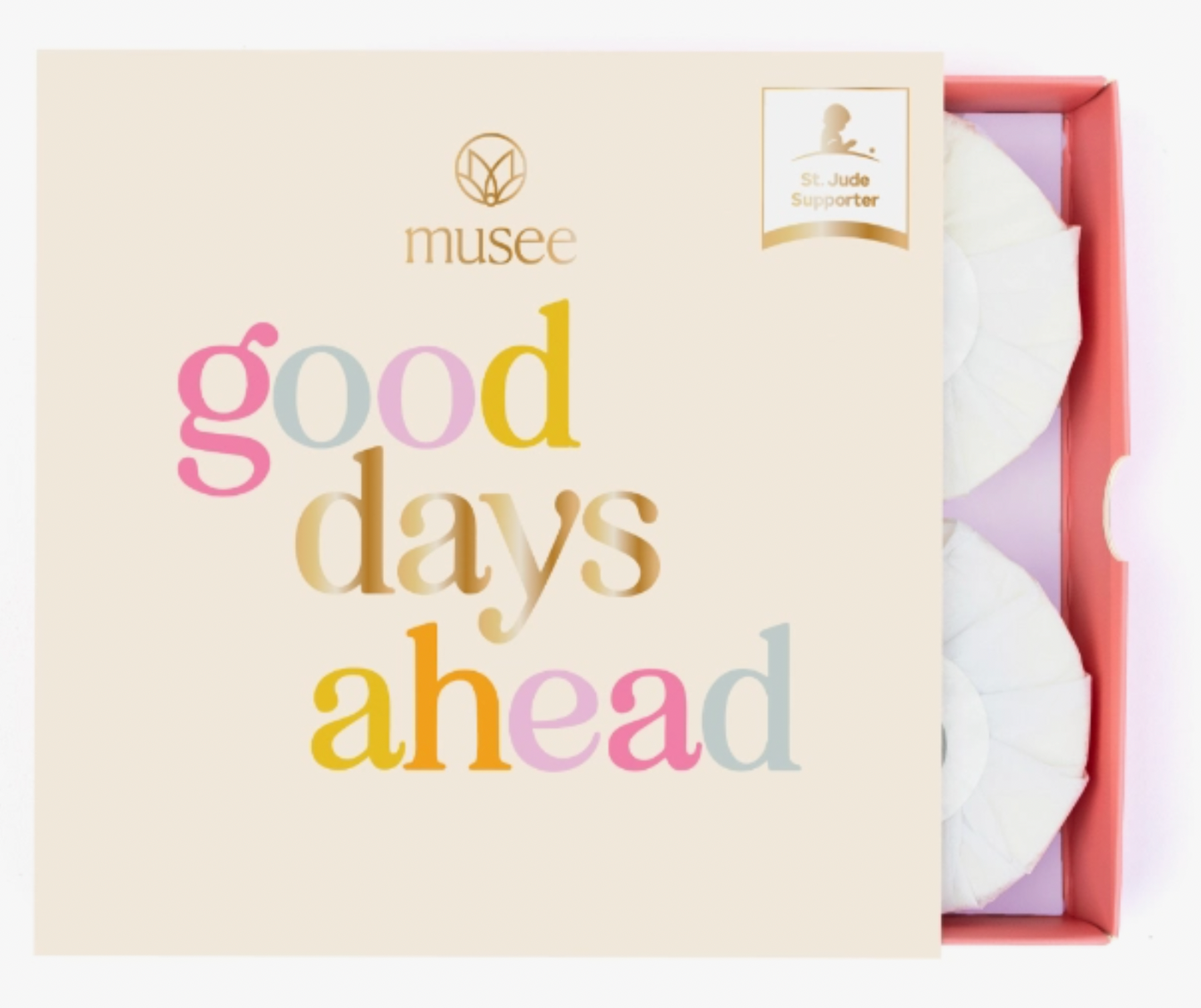 Musee x St Jude Good Days Ahead Shower Steamers