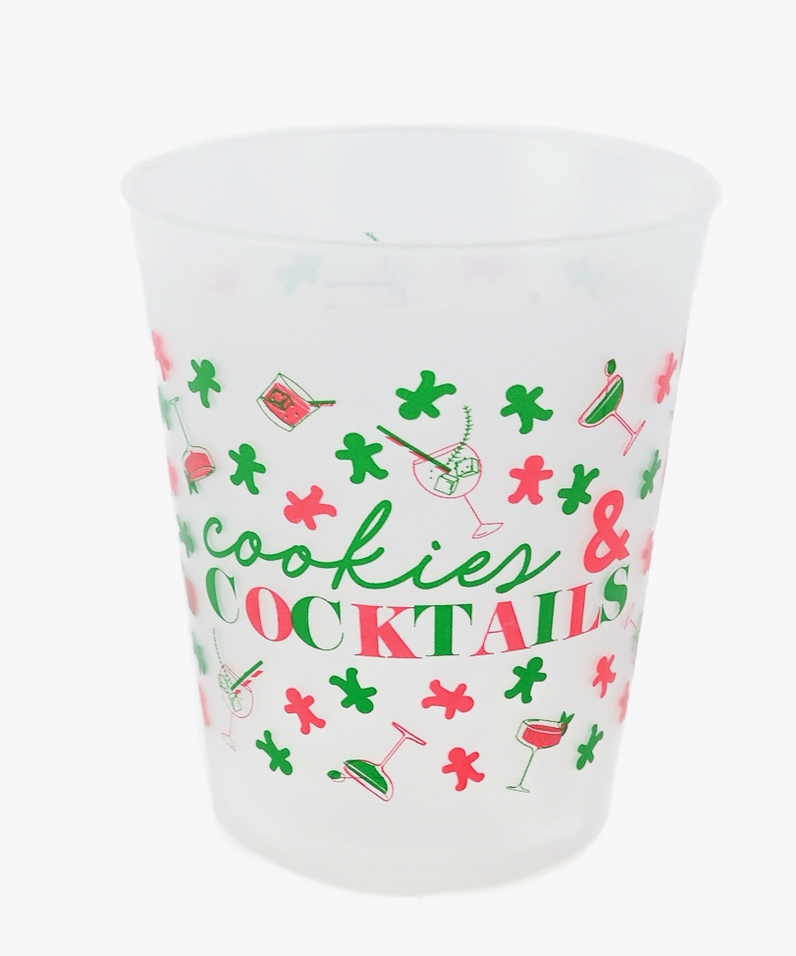 Cookies & Cocktails Shatterproof Cup Set