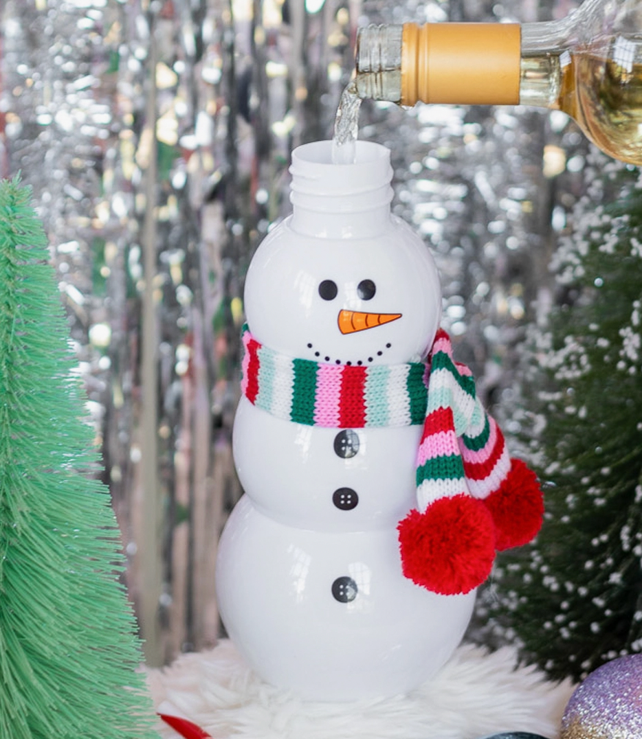 Snowman Novelty Sipper