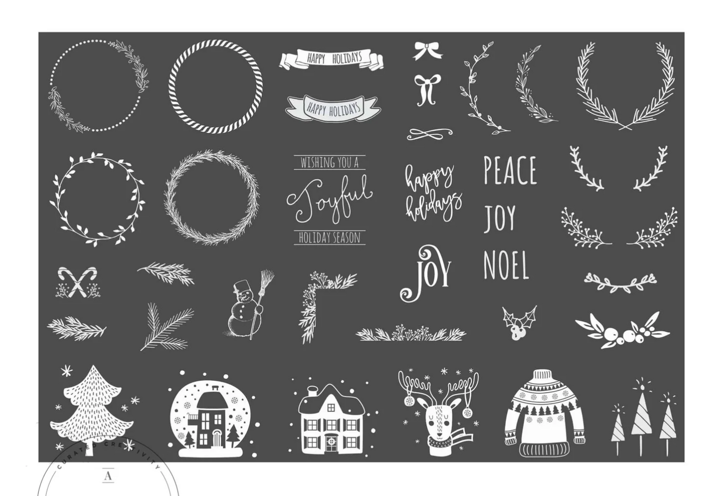 A Maker's Studio 12x18 Mesh Stencil