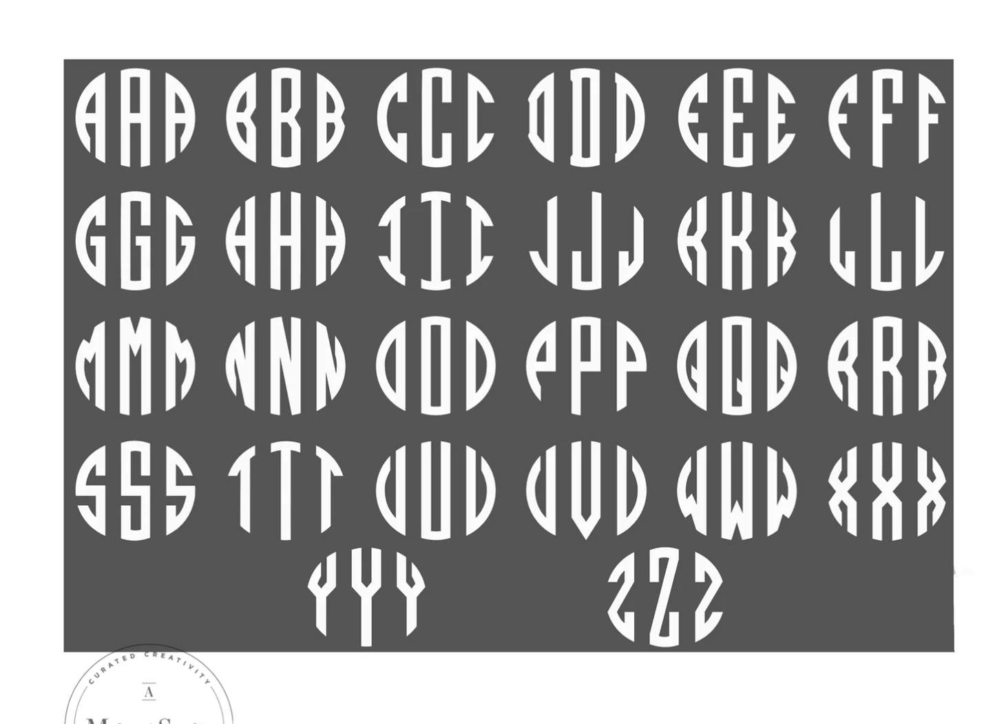 A Maker's Studio 12x18 Mesh Stencil